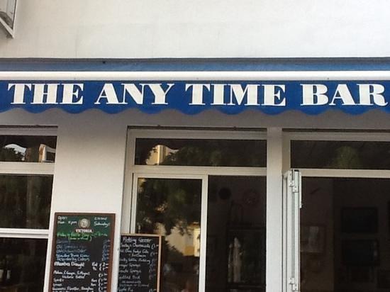 Any Time Bar